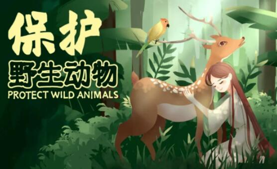 一定要记住！保护野生动物就是在保护我们自己！